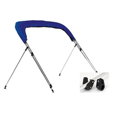 Olympian Athlete 62010 48 in. Aluminum Round Tube Bimini Top Brace Kit OL3026568